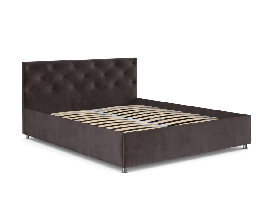 Кровати с мягким изголовьем, Кровать Классик 140 см (Бархат)