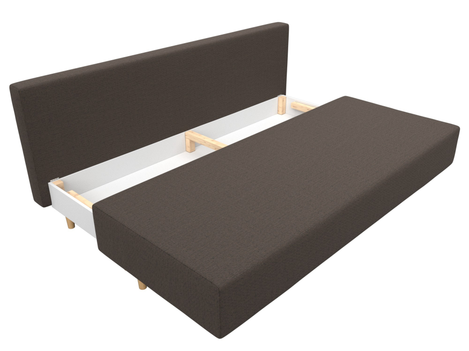 Диваны еврокнижки, Диван прямой Лига-033, рогожка Амур