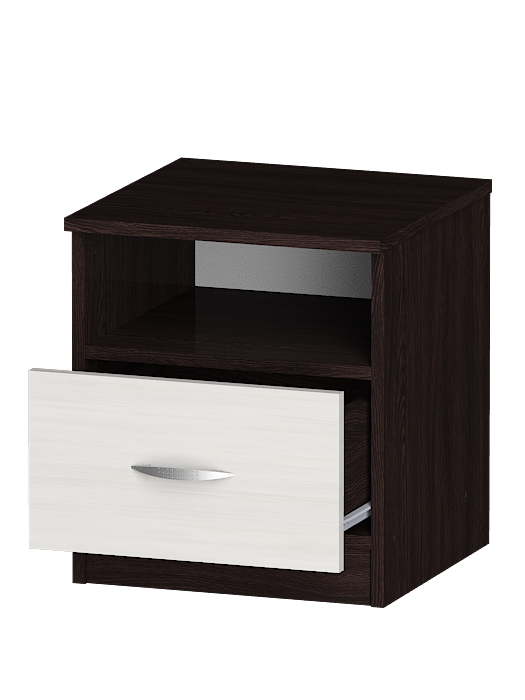 Прикроватные тумбы, Тумба прикроватная Лайф Венге