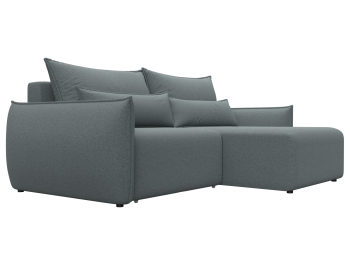 Диван угловой Лига-051 НПБ угол универсальный, рогожка Амур