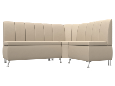 Диваны угловые кухонные, Диван кухонный угловой Кантри правый угол, экокожа