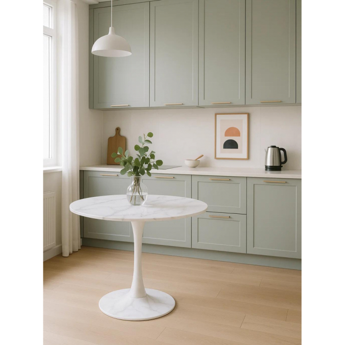 Обеденные столы, Керамический стол Тулип 90х74