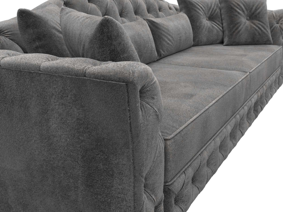 Диваны кровати со спальным местом, Диван прямой Артис, велюр TOWER