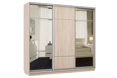 Шкафы-купе 3-х дверные, Шкаф-купе Премьер Лайт 60 (11;08;11) трехдверный