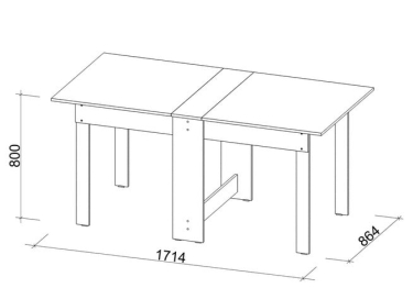 Стол-книжка СТК-8