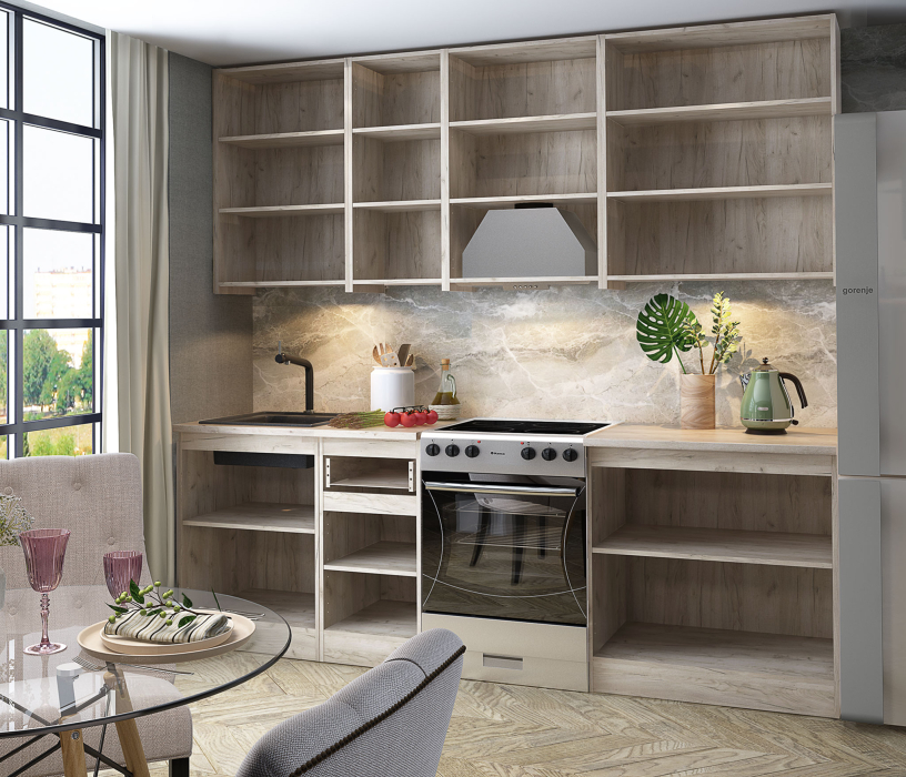 Кухонные гарнитуры, Набор мебели для кухни Сан-Ремо 3