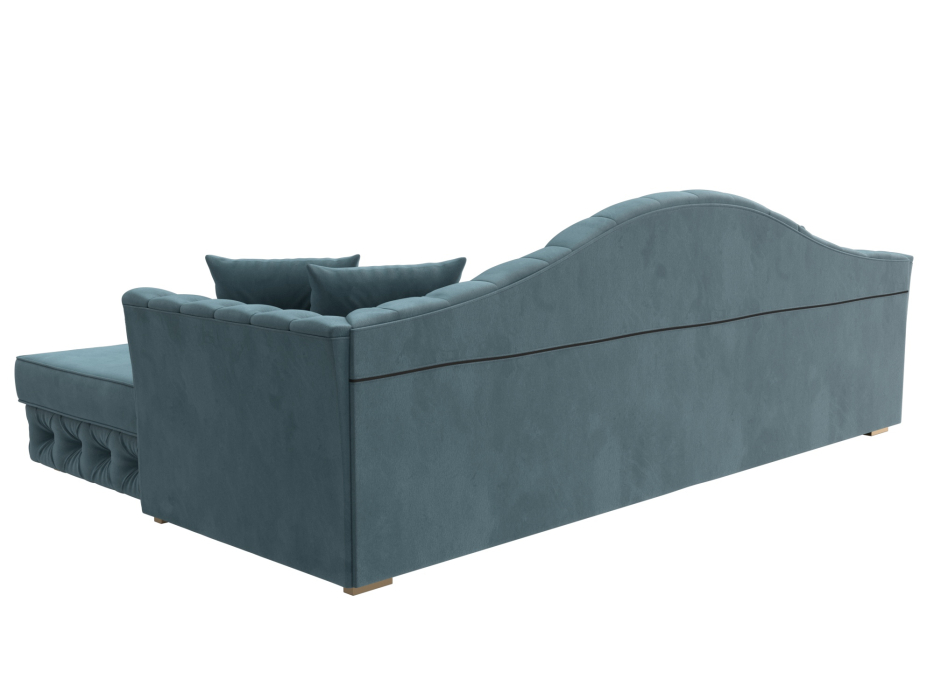 Диваны угловые в гостиную, Диван угловой Артис правый угол, велюр