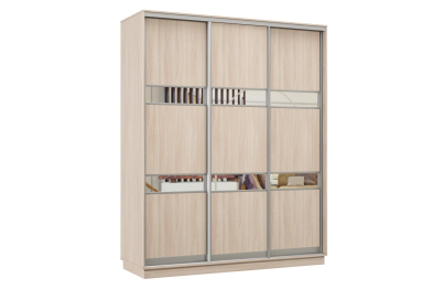 Шкаф-купе Премьер 20 (15;15;15) трёхдверный