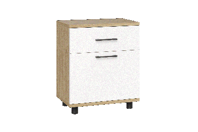 Модульная система Грейс Тумба ТБ-5025  Гикори Джексон Светлый