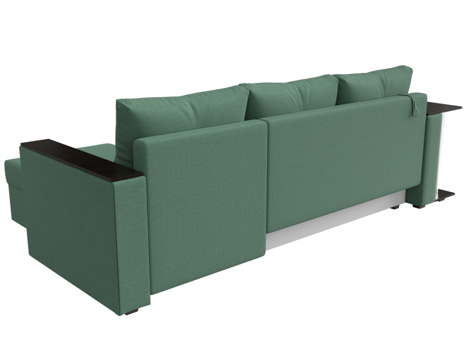 Диваны угловые в гостиную, Угловой диван Атланта правый угол, рогожка Амур