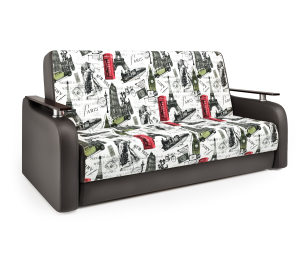 Диван-книжка Грант Д 140, Велюр/экокожа