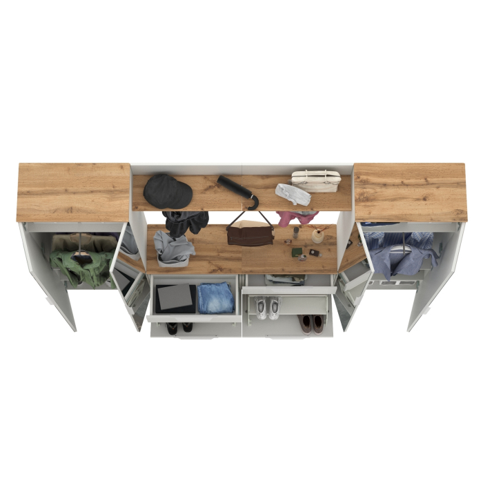 Прихожие, Полный набор мебели Октава в прихожую № 36