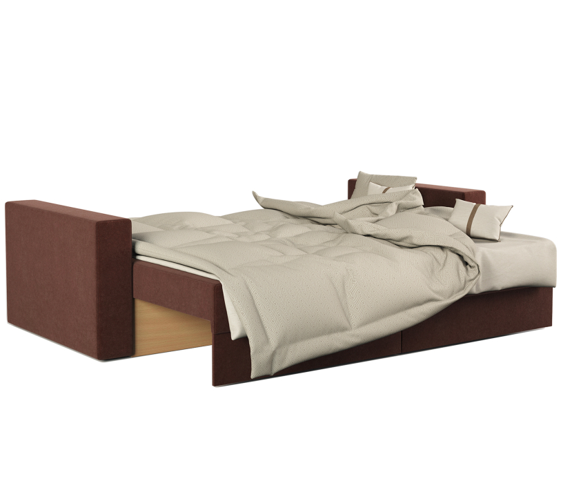 Диваны угловые в гостиную, Диван-кровать еврокнижка Норд 160 , велюр