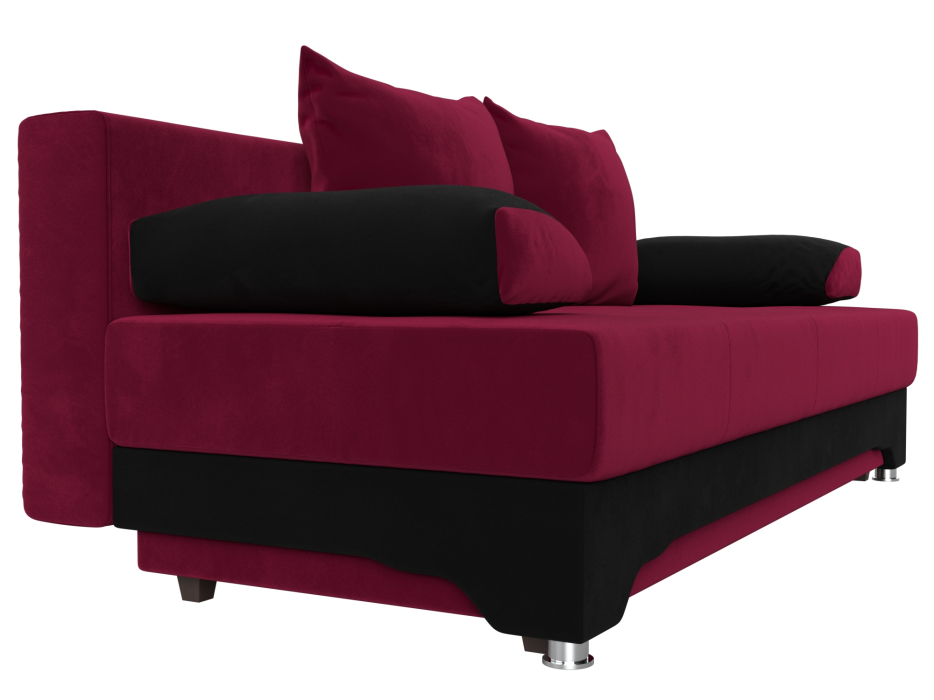 Диваны еврокнижки, Диван прямой Ник-2, микровельвет