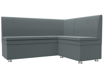 Диван кухонный угловой Уют правый угол, рогожка Амур