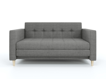 Диван-кровать еврокнижка Квадро, рогожка Люкс