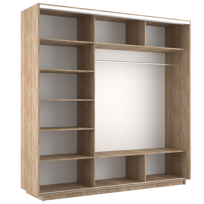 Шкафы-купе, Шкаф-купе Экспенс Широкий, 180х60х220