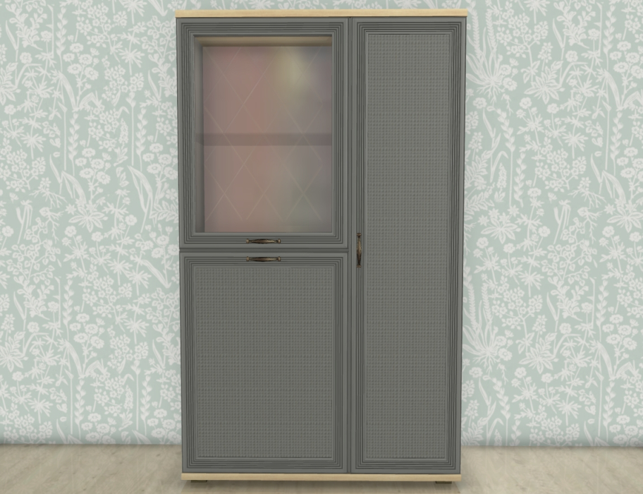 Шкафы двухстворчатые, Модульная система Карина Шкаф ШК-1084