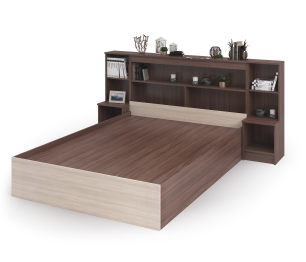 Спальня БАСЯ КР 552 кровать с прикров блоком