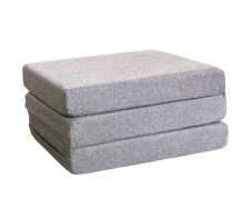 Банкетка в прихожую, Пуф-трансформер Шаг, рогожка