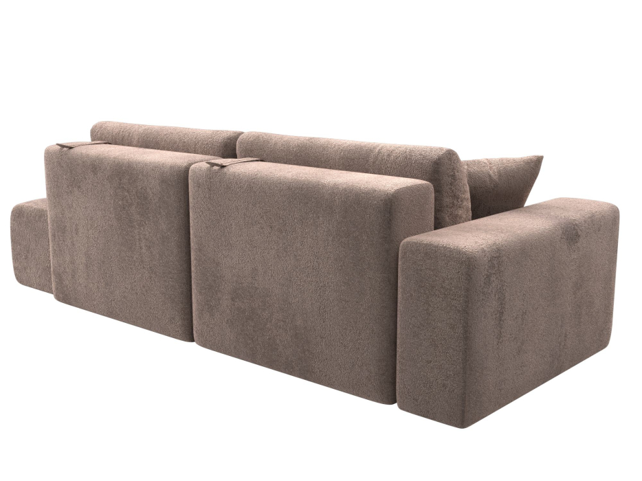 Диваны еврокнижки, Диван прямой Лига-036 НПБ Модерн подлокотник слева, велюр TOWER