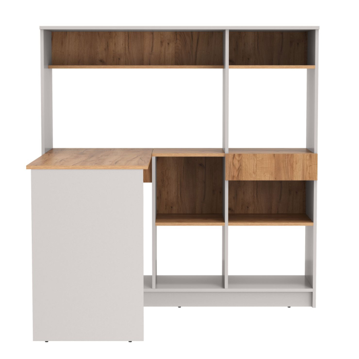 Угловые, Стол письменный Прайм 89.11 угловой левый