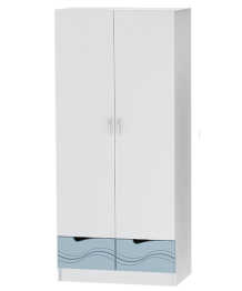 Шкаф 2х створчатый Бриз Волна