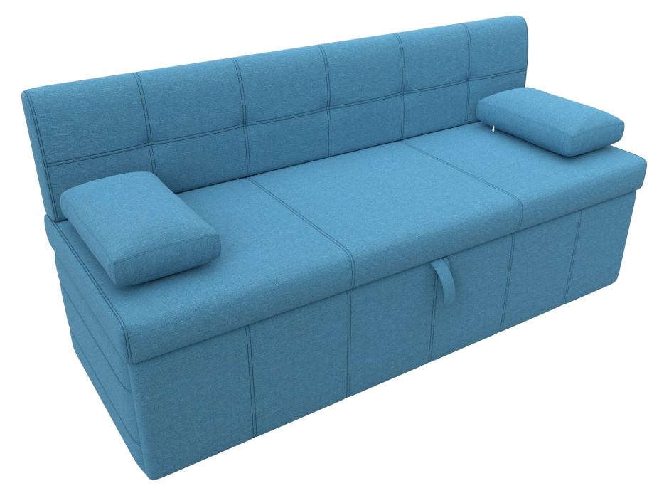 Диваны прямые кухонные, Диван кухонный прямой Лео, рогожка Амур