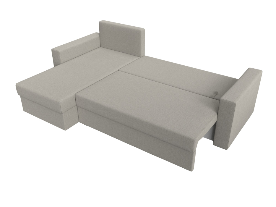 Диваны угловые в гостиную, Угловой диван Траумберг Лайт левый угол, рогожка