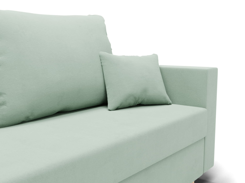 Диваны еврокнижки, Прямой диван Пульсар,еврокнижка,велюр