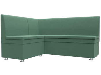 Диван кухонный угловой Уют левый угол, рогожка Амур