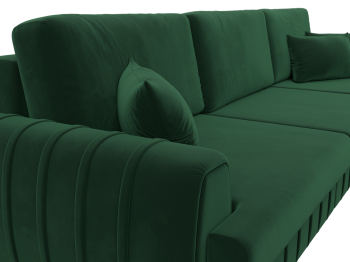 Диван угловой Лига-057 НПБ Лонг угол правый, велюр SEVEN