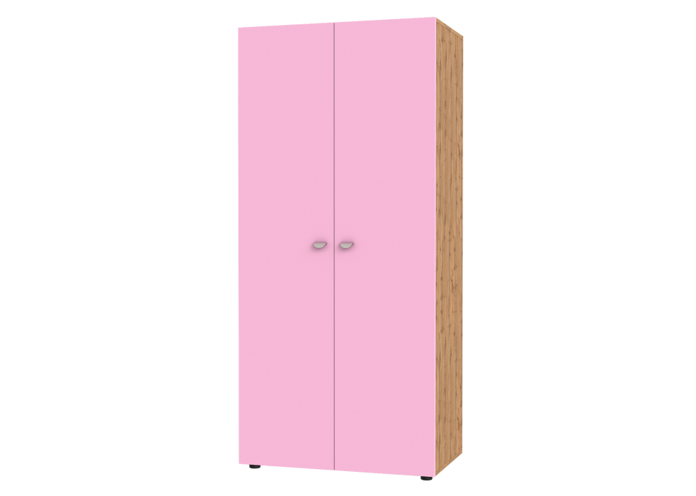 Для одежды, ШКАФ ДВУХСТВОРЧАТЫЙ GК 900 Дуб Вотан