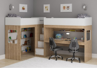 Двухъярусная кровать Легенда CC603-606 85х175