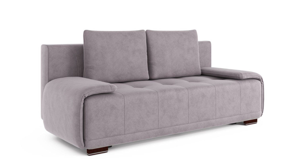 Диваны с ящиком для белья, Диван прямой Милан-1 Велюр