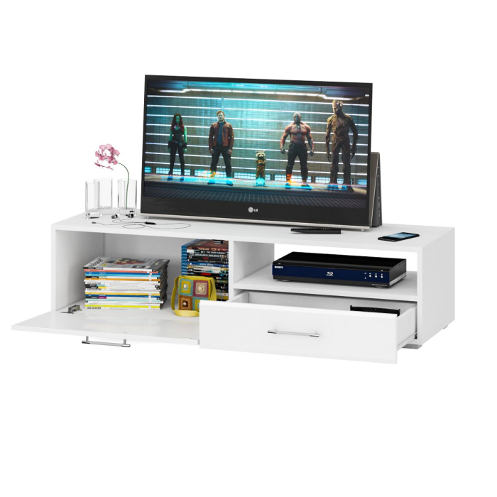 ТВ-тумбы, Тумба под ТВ СВК Ларго 1,4 Белый