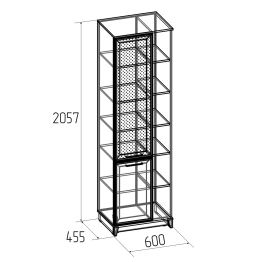 Шкаф МЦН Аурелио 1