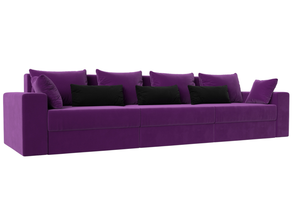 Офисные диваны, Диван прямой Майами Long, микровельвет