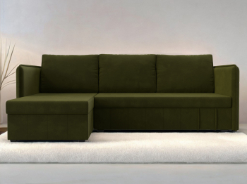 Угловой диван Слим левый угол, микровельвет