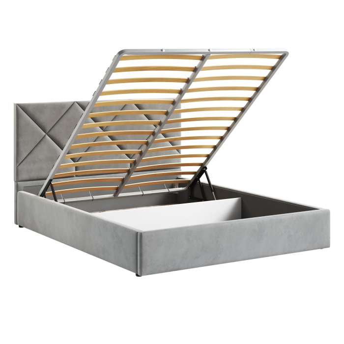 Мягкая кровать, Кровать двуспальная Венера-6 160х200