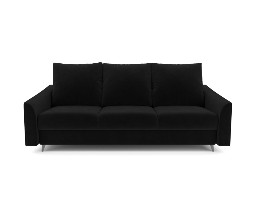 Диваны кровати со спальным местом, Диван прямой тик-так Уэльс (Велюр)