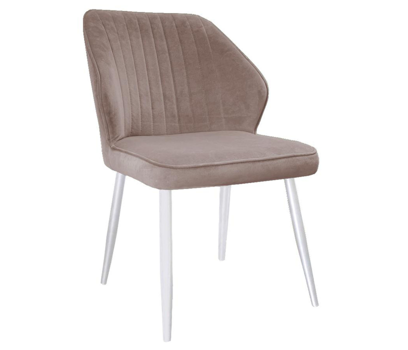 Стулья, Стул DikLine 222М (микровелюр/опоры белые)