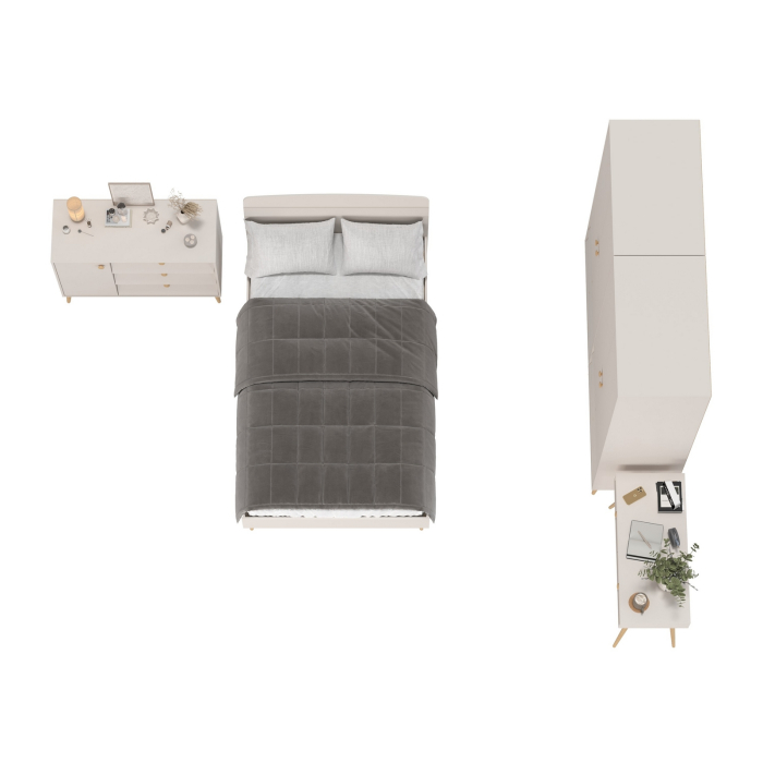 Спальные гарнитуры, Спальня Афина Сп-19-1200 со спальным местом 1200