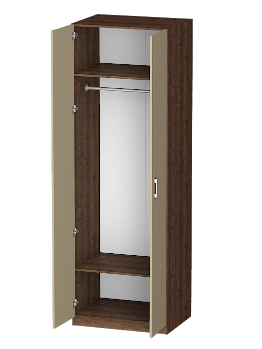Для одежды, Распашной шкаф Лайф для одежды 80*60*240 Дуб экспрессив