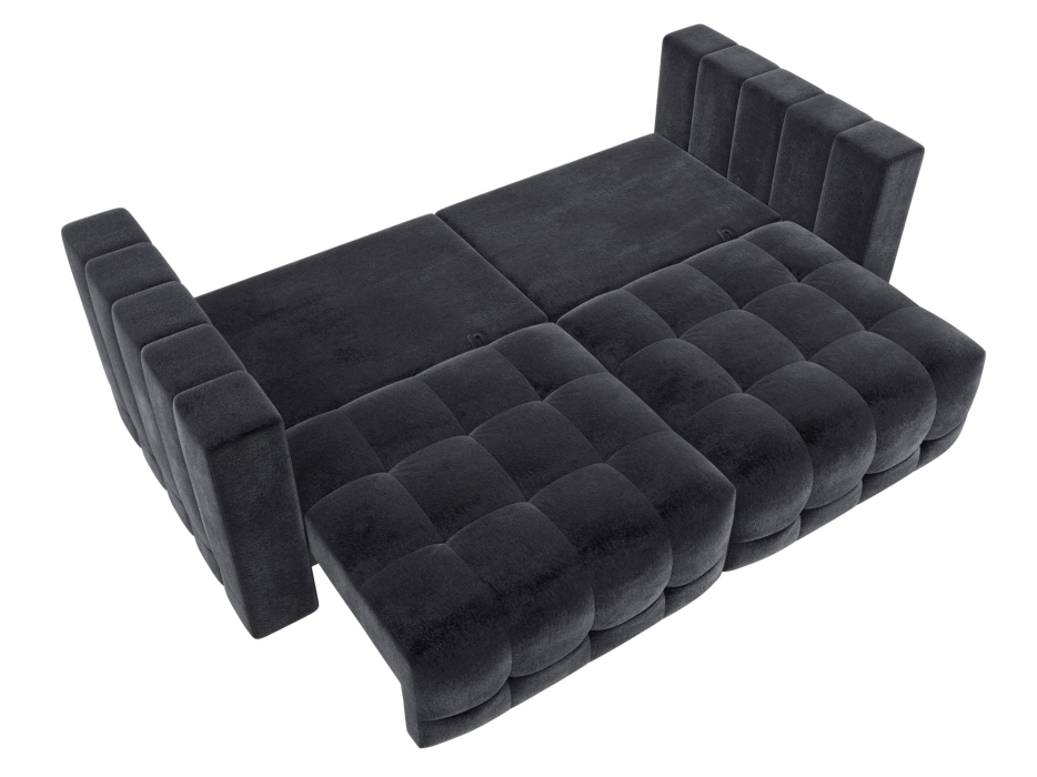 Дизайнерские диваны для гостиной, Диван прямой Лига-052 НПБ, велюр TOWER