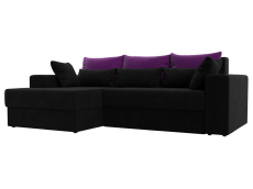 Офисные диваны, Угловой диван Майами левый угол, микровельвет
