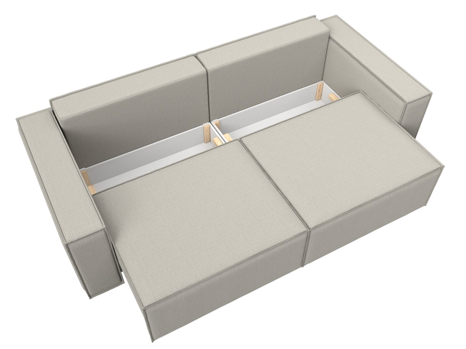 Диваны еврокнижки, Диван прямой Куба, рогожка Амур