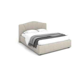 Кровать Lineaflex Беатрис Buckle white 140x200