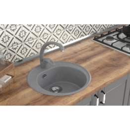 Мойкa ML-GMS02 СТАНДАРТ круглая, 505мм (глуб. чаши 165)