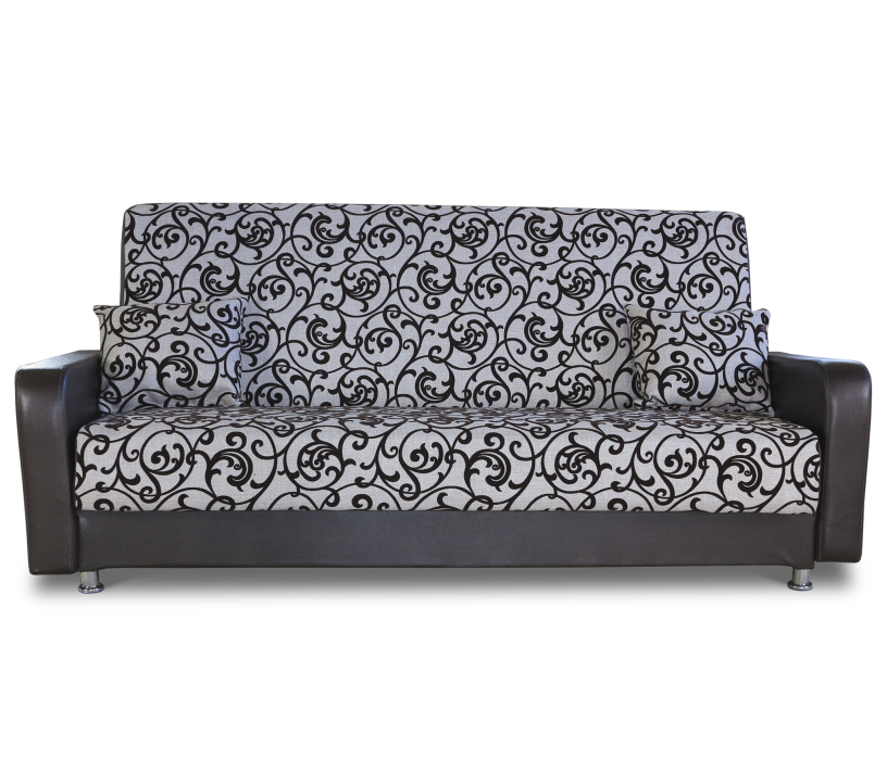 Диваны книжки, Диван-кровать Мелодия 120, шенилл+иск. Кожа